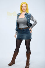 159cm/5ft2 G-cup Silicone Sex Doll – Elena