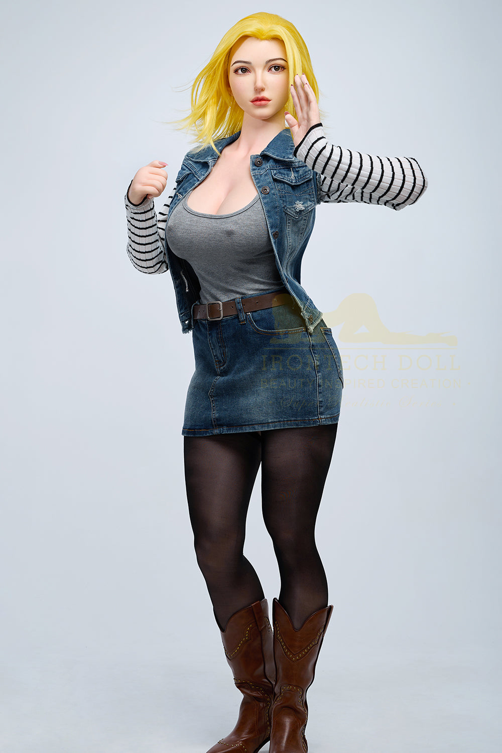 159cm/5ft2 G-cup Silicone Sex Doll – Joline