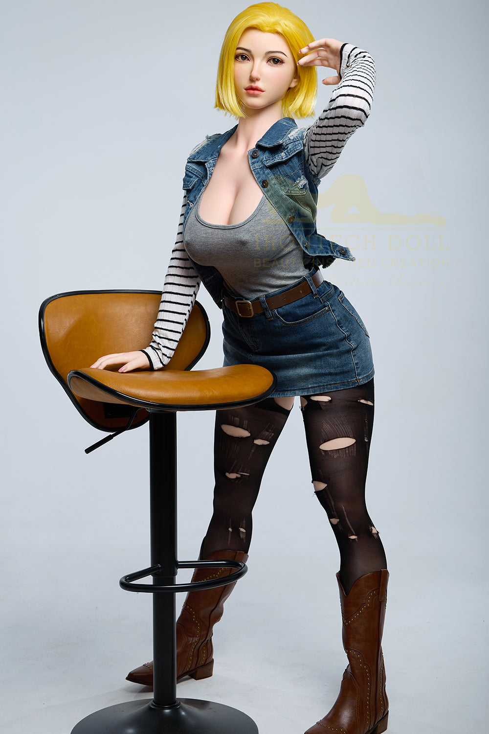 159cm/5ft2 G-cup Silicone Sex Doll – Joline