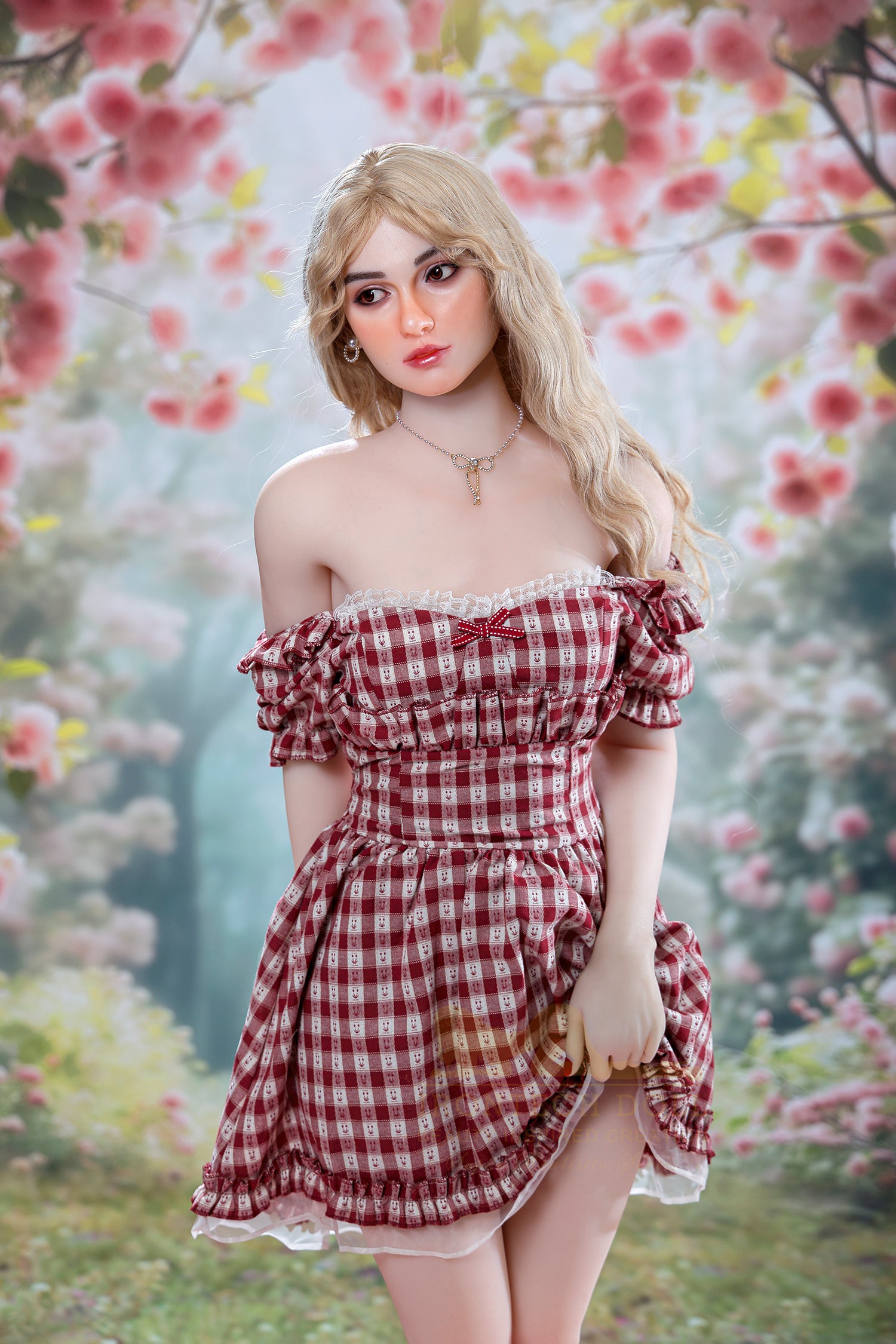 162cm/5ft3 A-cup Silicone Head TPE Body Sex Doll – Tina
