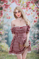 162cm/5ft3 A-cup Silicone Head TPE Body Sex Doll – Ginevra