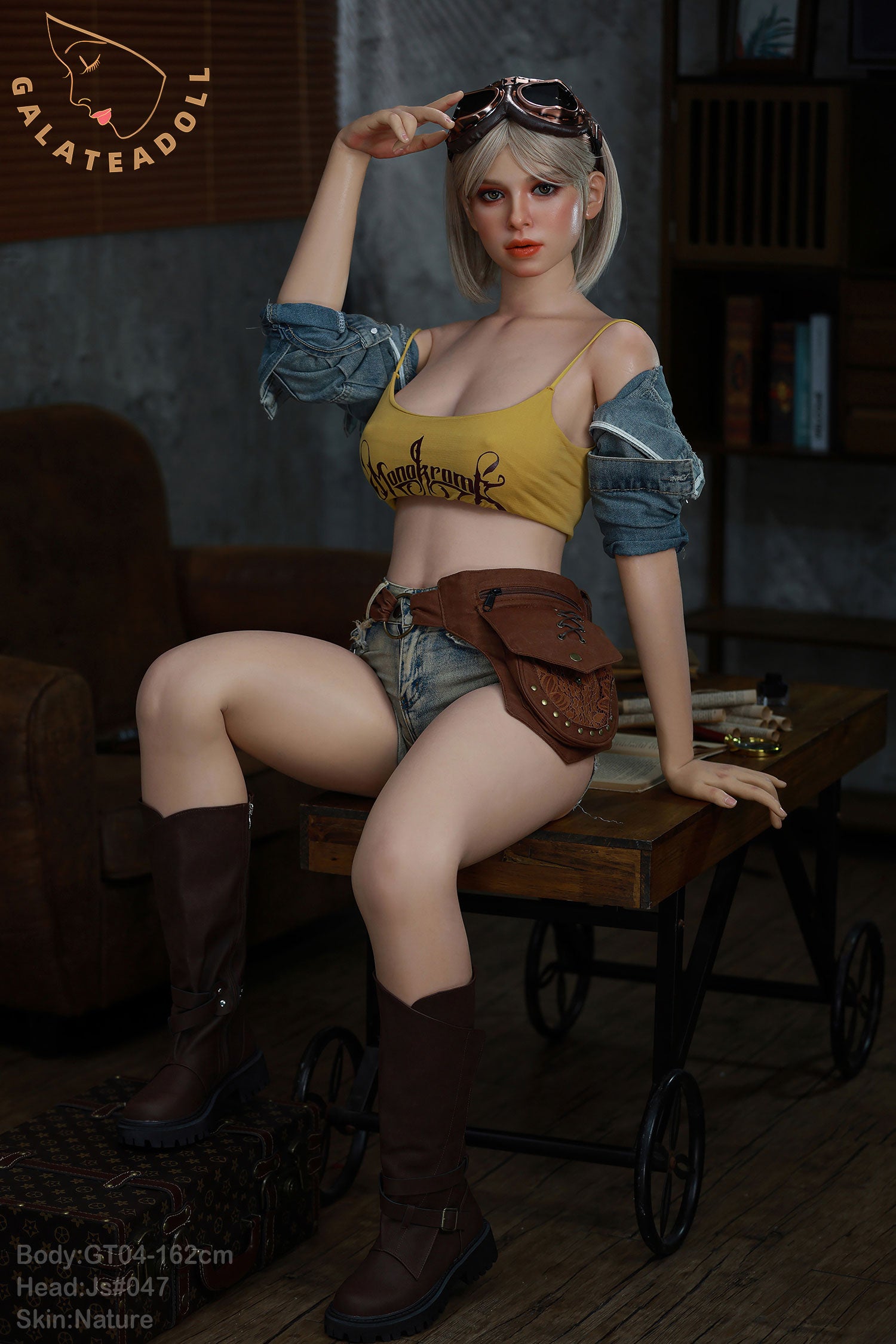 162cm/5ft4 D-cup Silicone Sex Doll – Jezebella