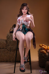 162cm/5ft3 H-cup Silicone Sex Doll – Fiona