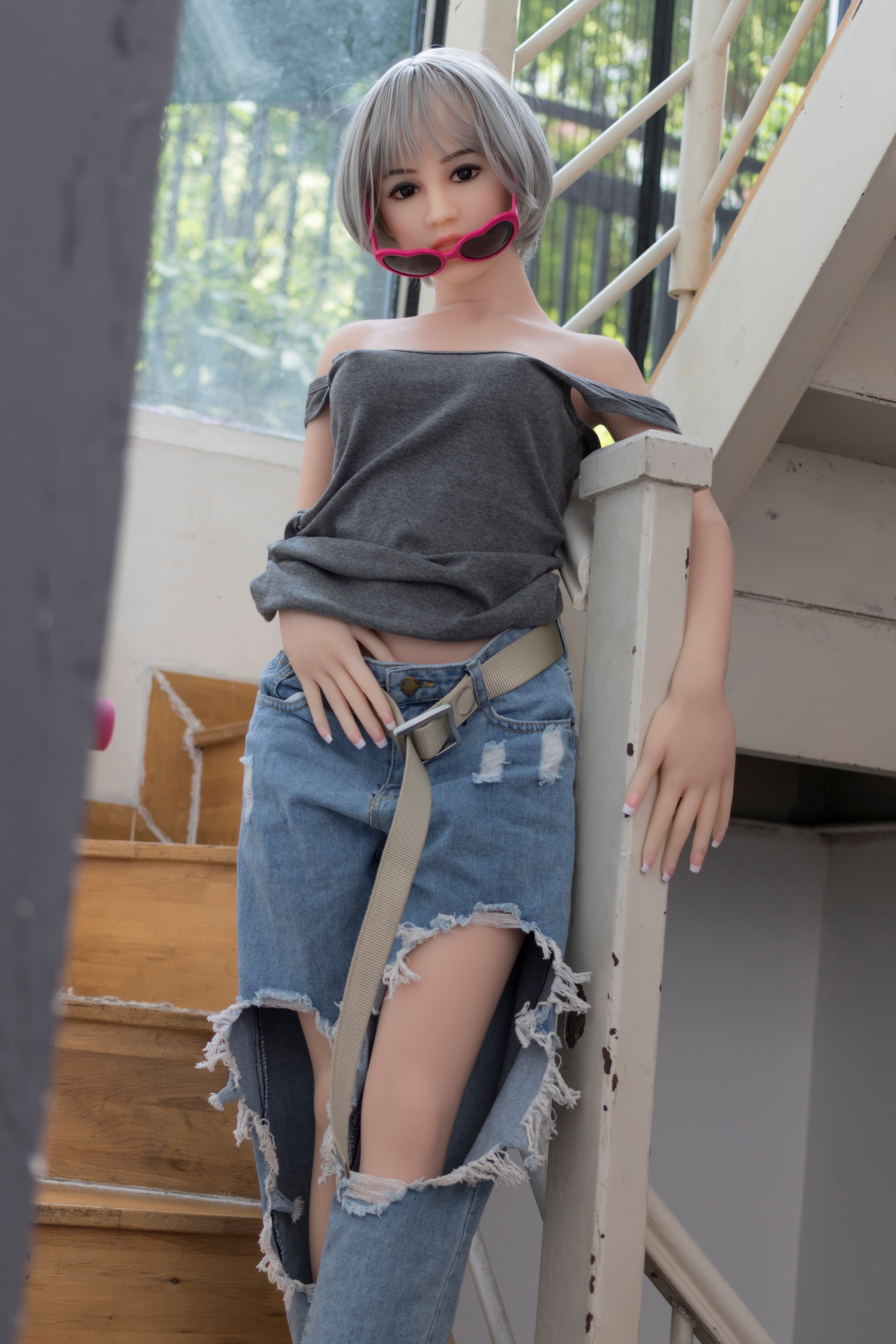 156 cm große Sexpuppe mit B-Körbchengröße und S-TPE-Muschel – Bianca