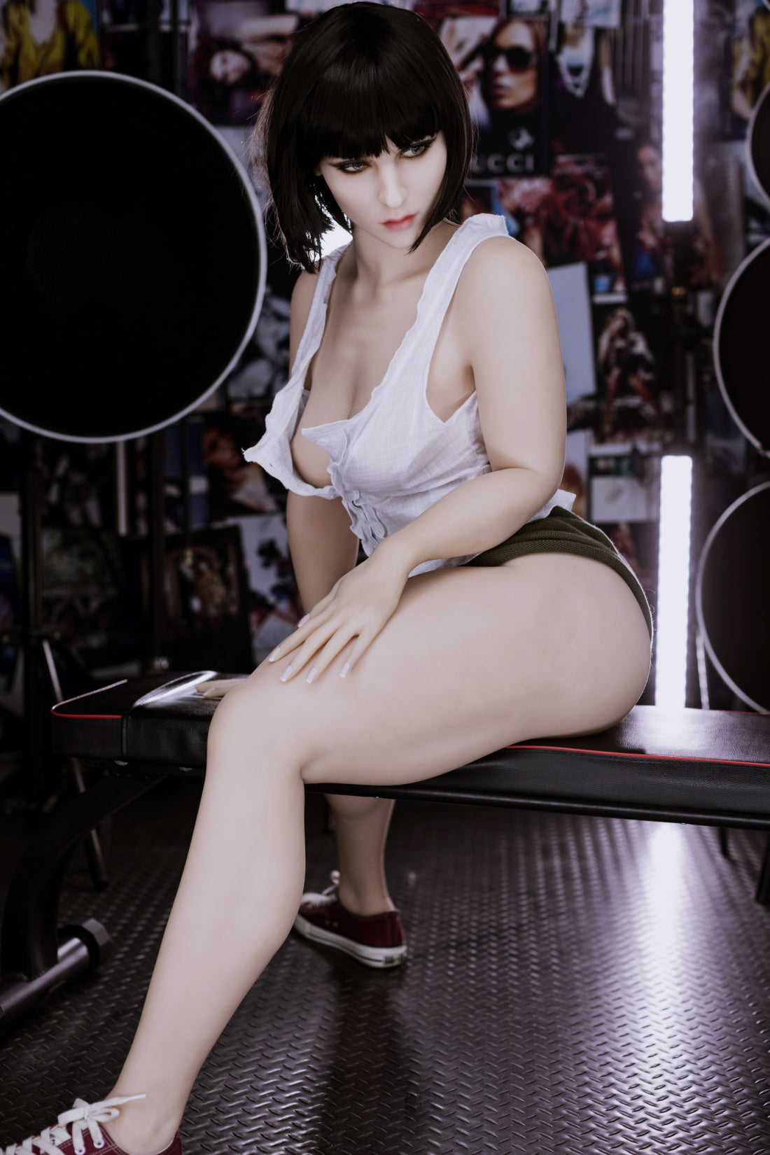 156 cm/5 Fuß 1 Zoll, B-Körbchen, S-TPE-Sexdoll – Naomi