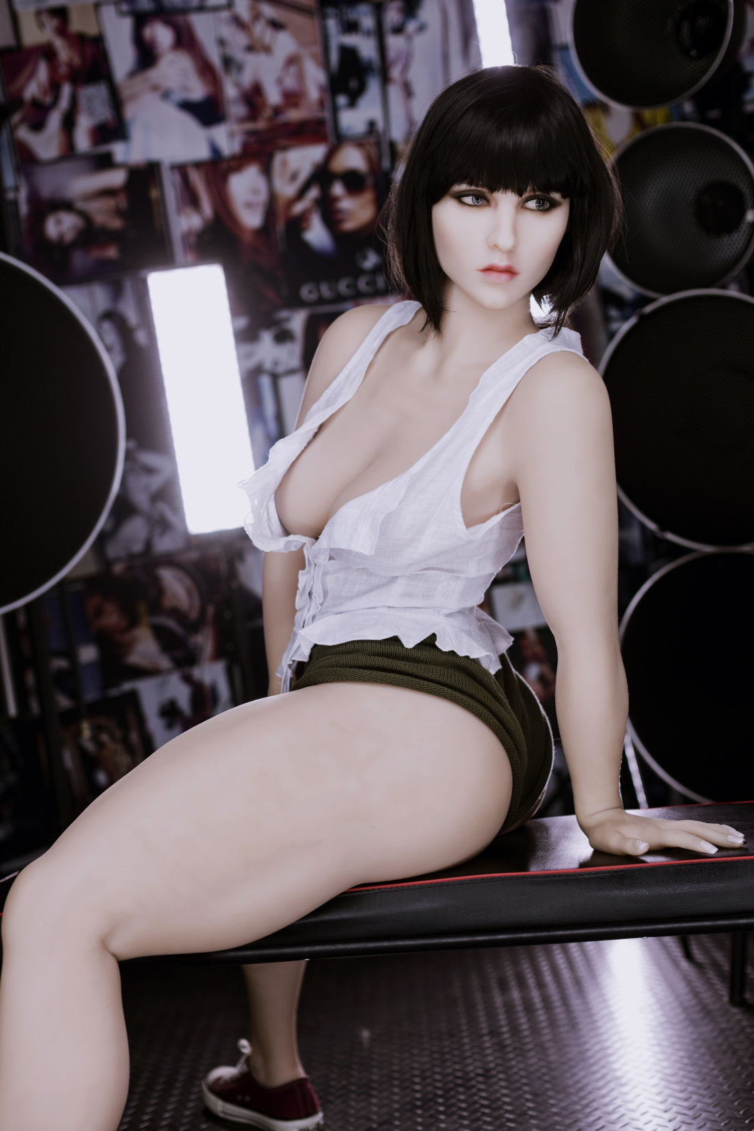 156 cm/5 Fuß 1 Zoll, B-Körbchen, S-TPE-Sexdoll – Naomi