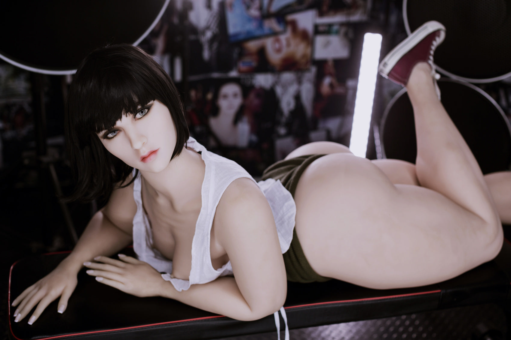 156 cm/5 Fuß 1 Zoll, B-Körbchen, S-TPE-Sexdoll – Naomi