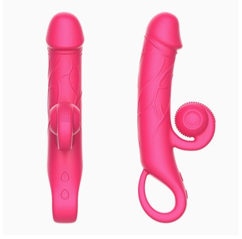 10‑Speed Snail-Shaped Vibrating Silicone Massager