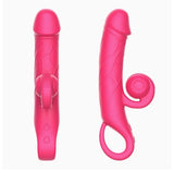 10‑Speed Snail-Shaped Vibrating Silicone Massager
