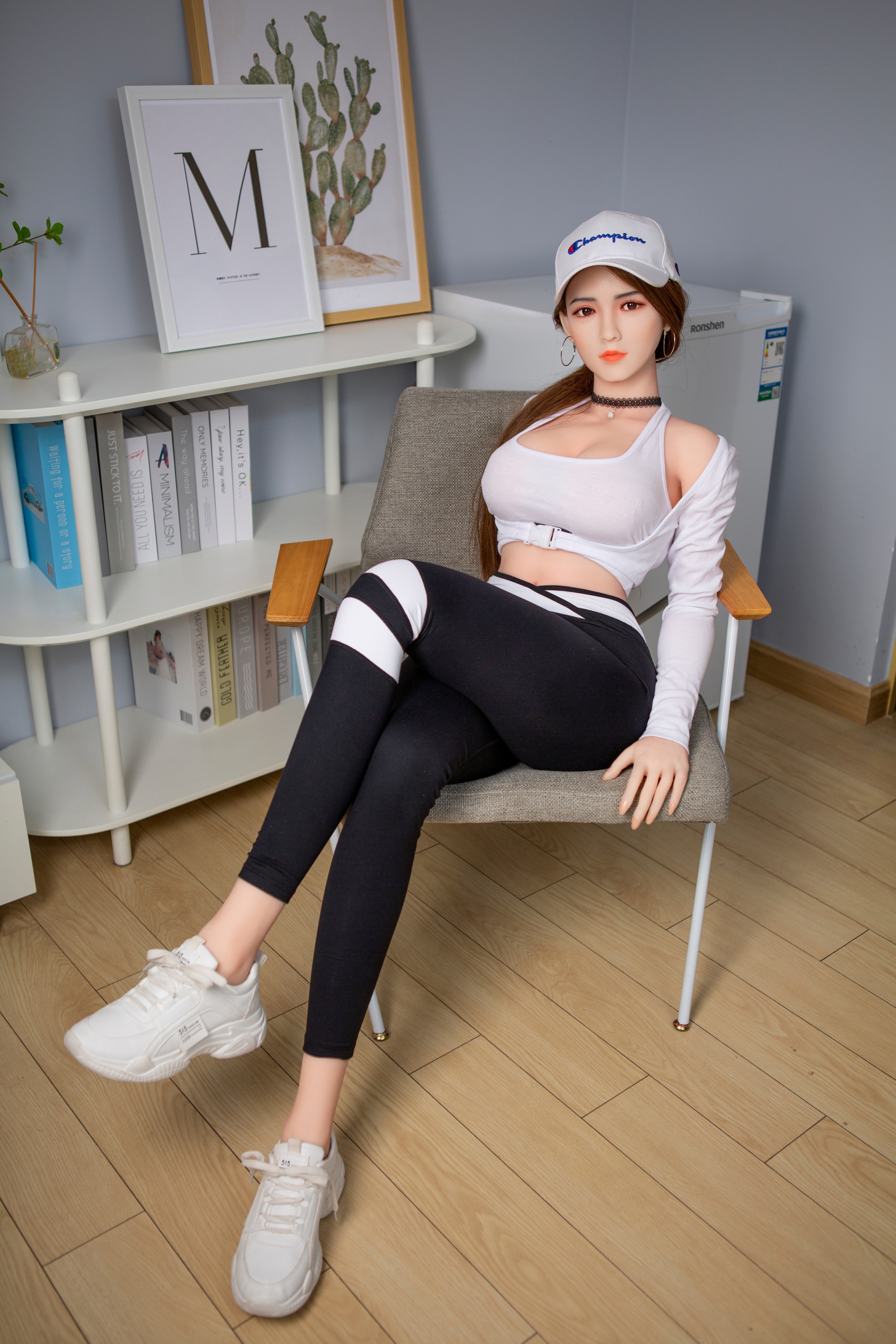 163cm/5ft3 D-cup Silicone Head TPE Body Sex Doll – Saskia