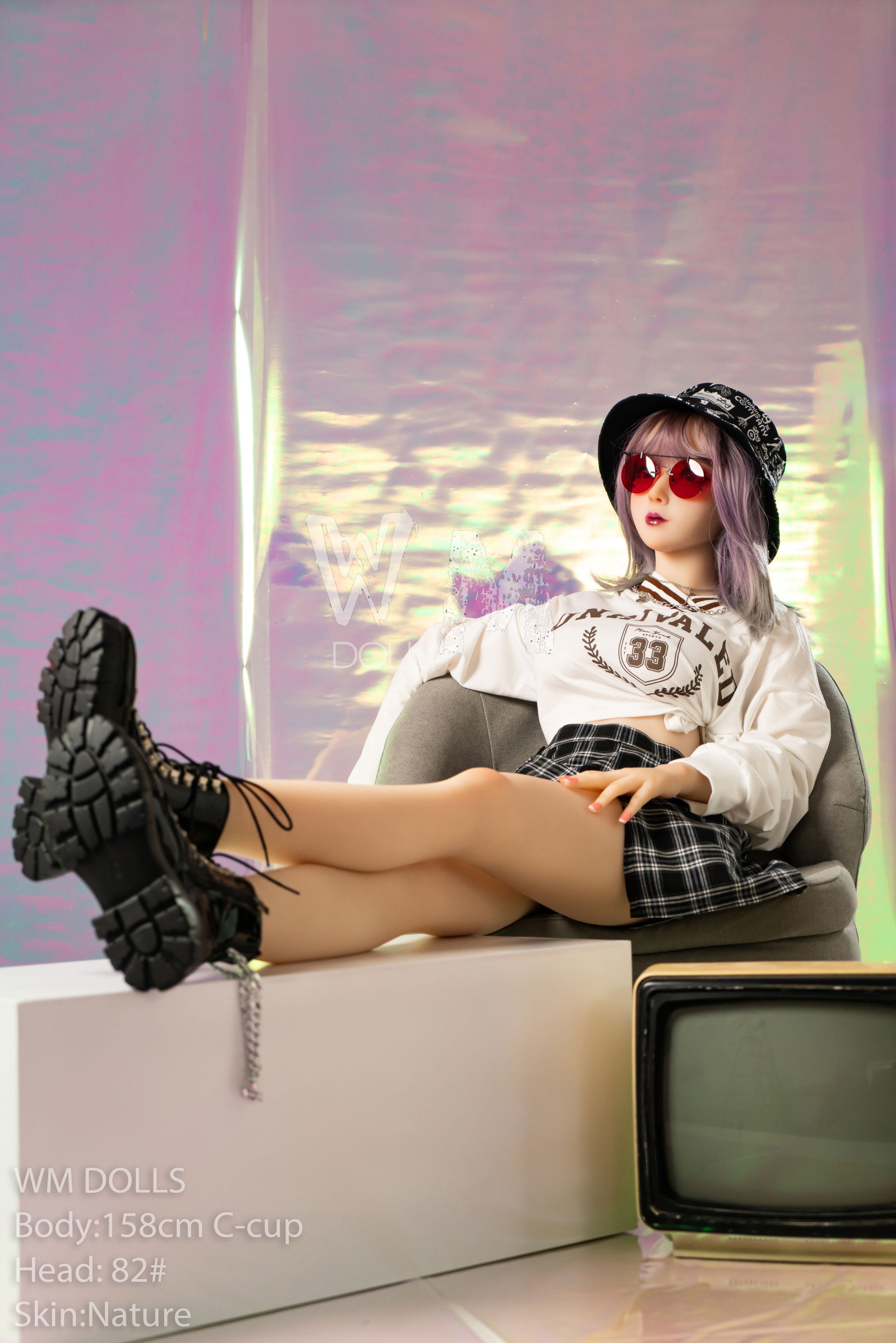 158 cm/5 Fuß 2 C-Körbchen S-TPE Sexpuppe – Coraline