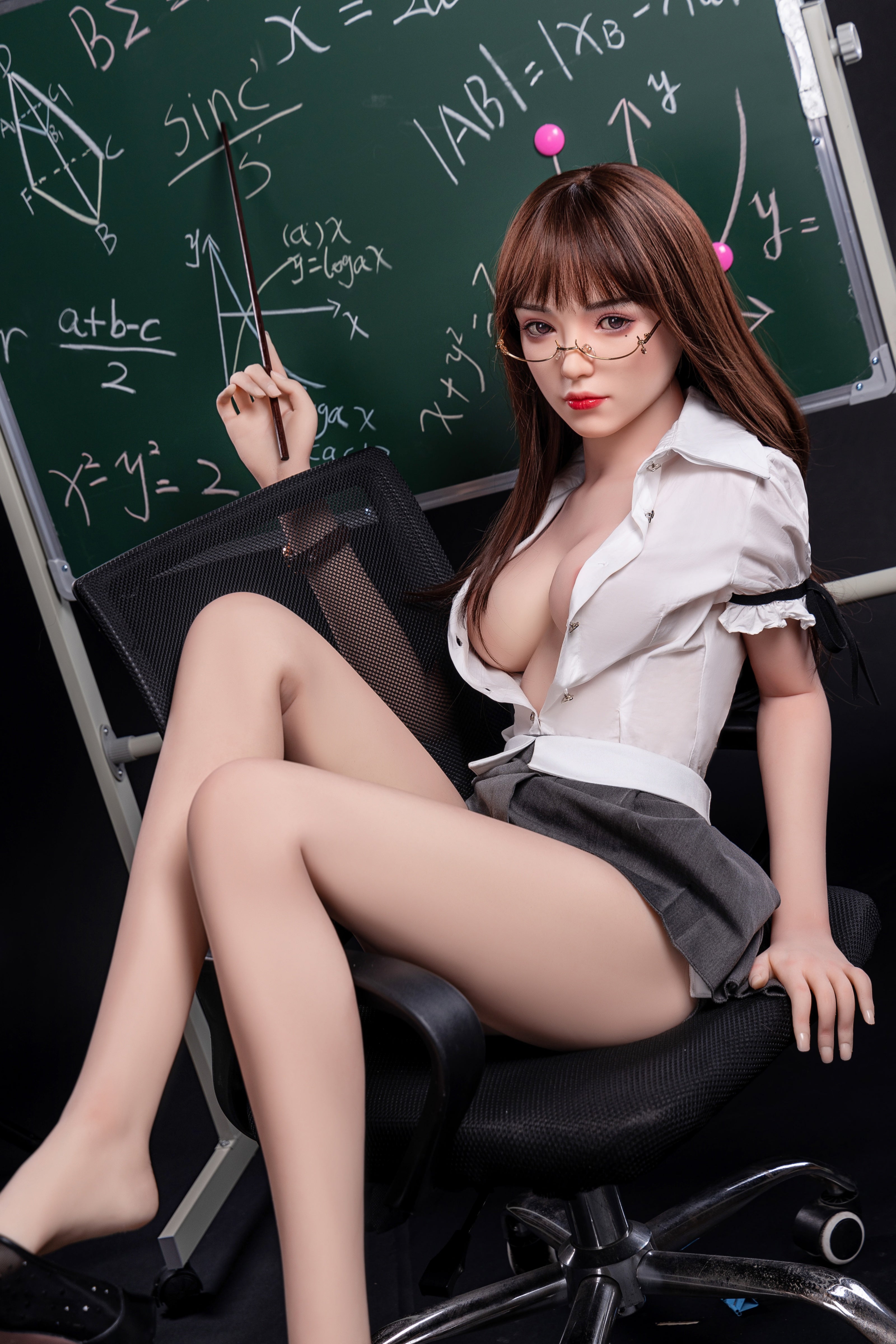 161cm/5ft3 B-cup Silicone Head TPE Body Sex Doll – Gemma