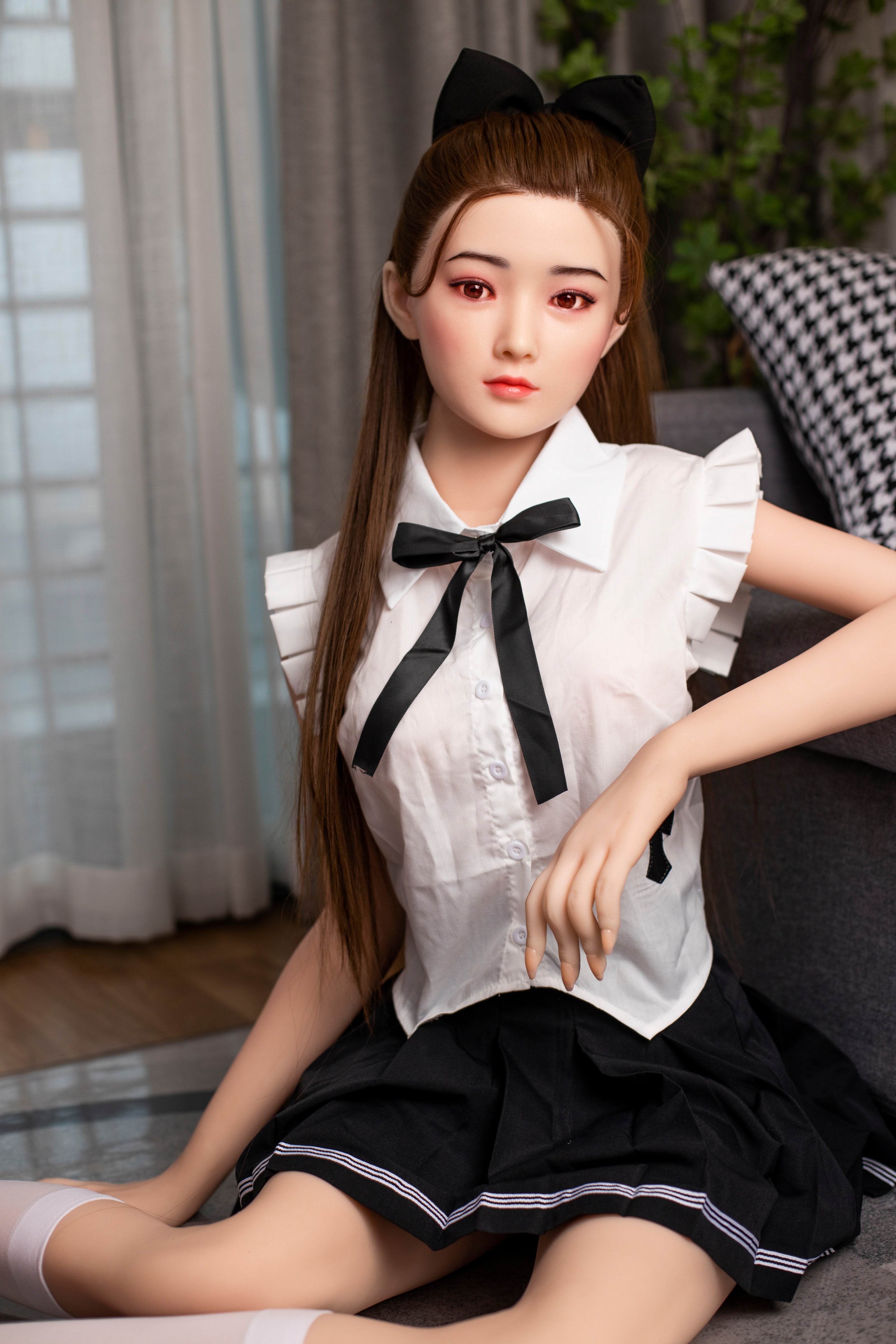 161cm/5ft3 B-cup Silicone Head TPE Body Sex Doll – Rebekah