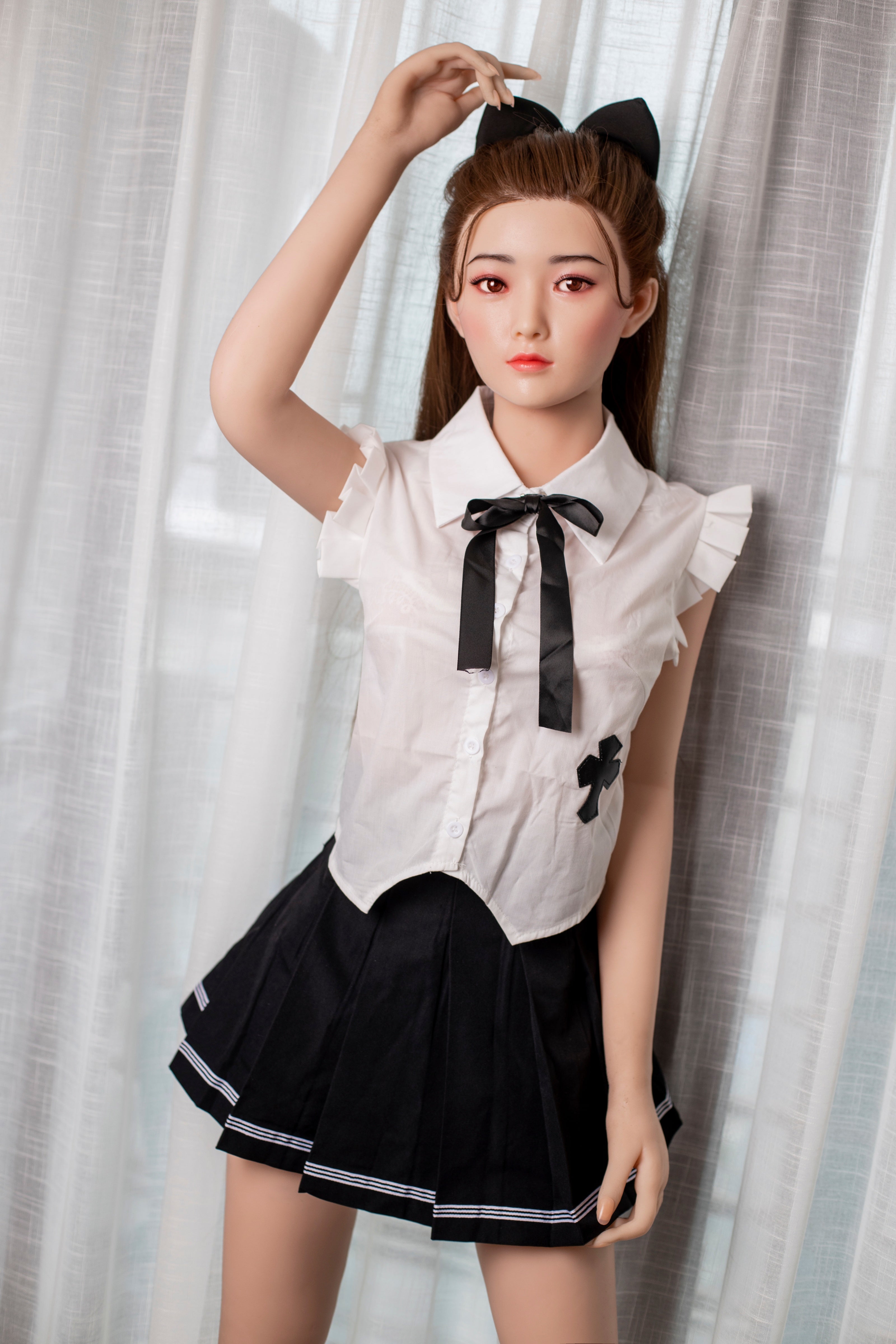 161cm/5ft3 B-cup Silicone Head TPE Body Sex Doll – Rebekah