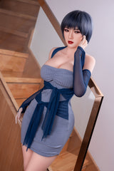 160cm/5ft3 F-cup Silicone Head TPE Body Sex Doll – Kiera