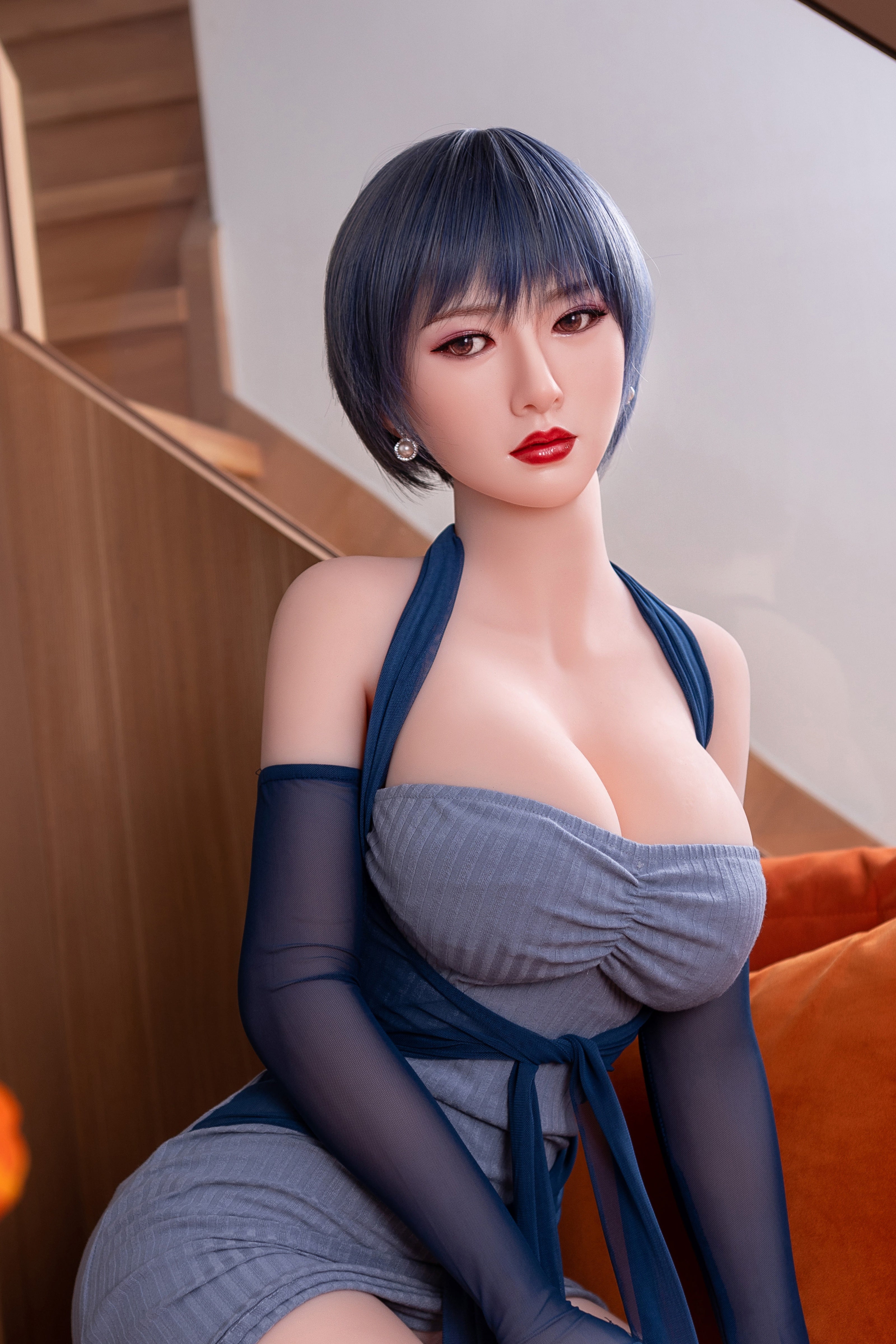 160cm/5ft3 F-cup Silicone Head TPE Body Sex Doll – Kiera