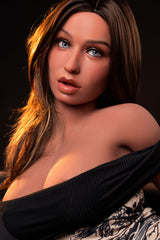 163cm/5ft4 D-Körbchen Silikon-Sexpuppe – Drucilla