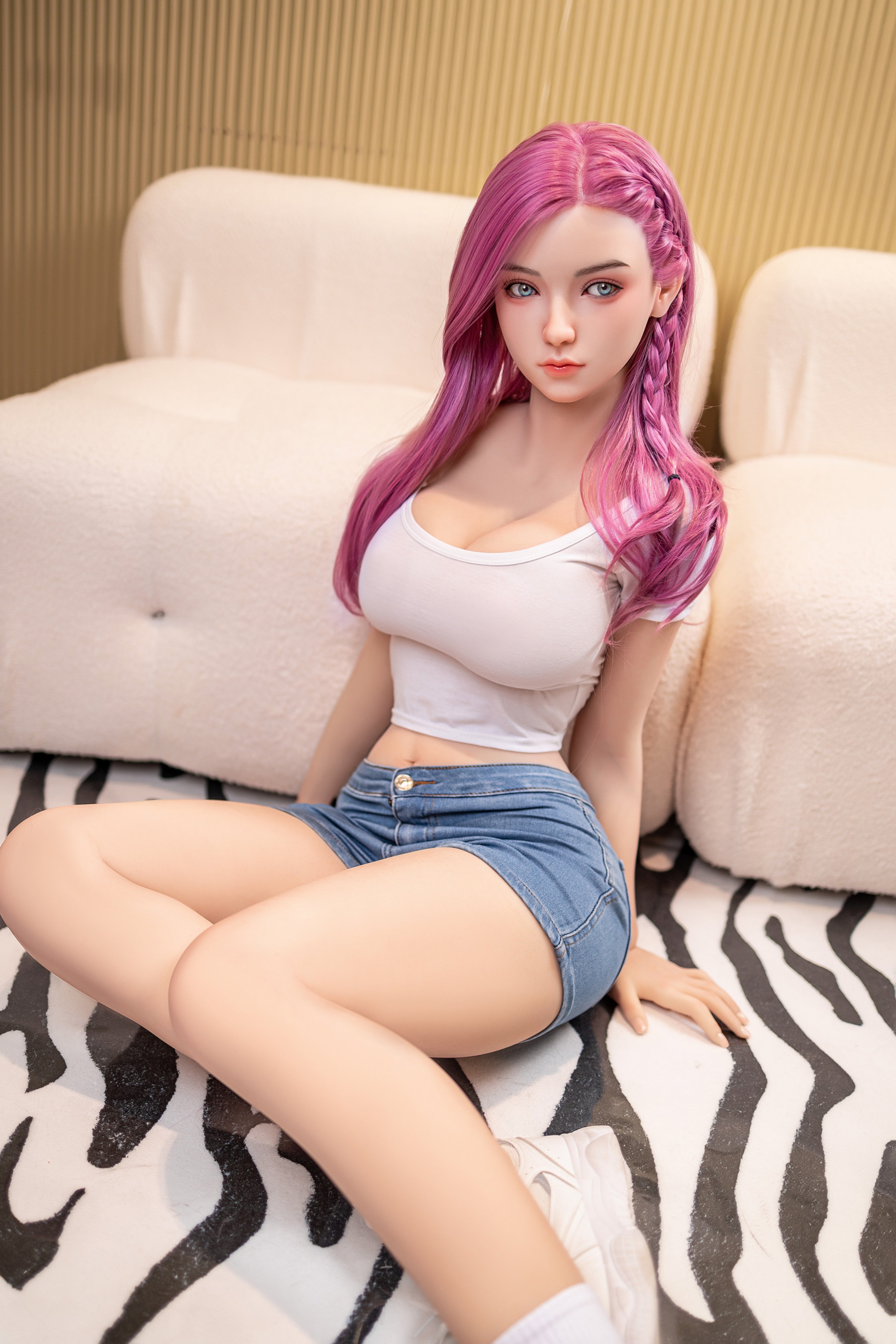 160cm/5ft3 E-cup Silicone Head TPE Body Sex Doll – Miaura