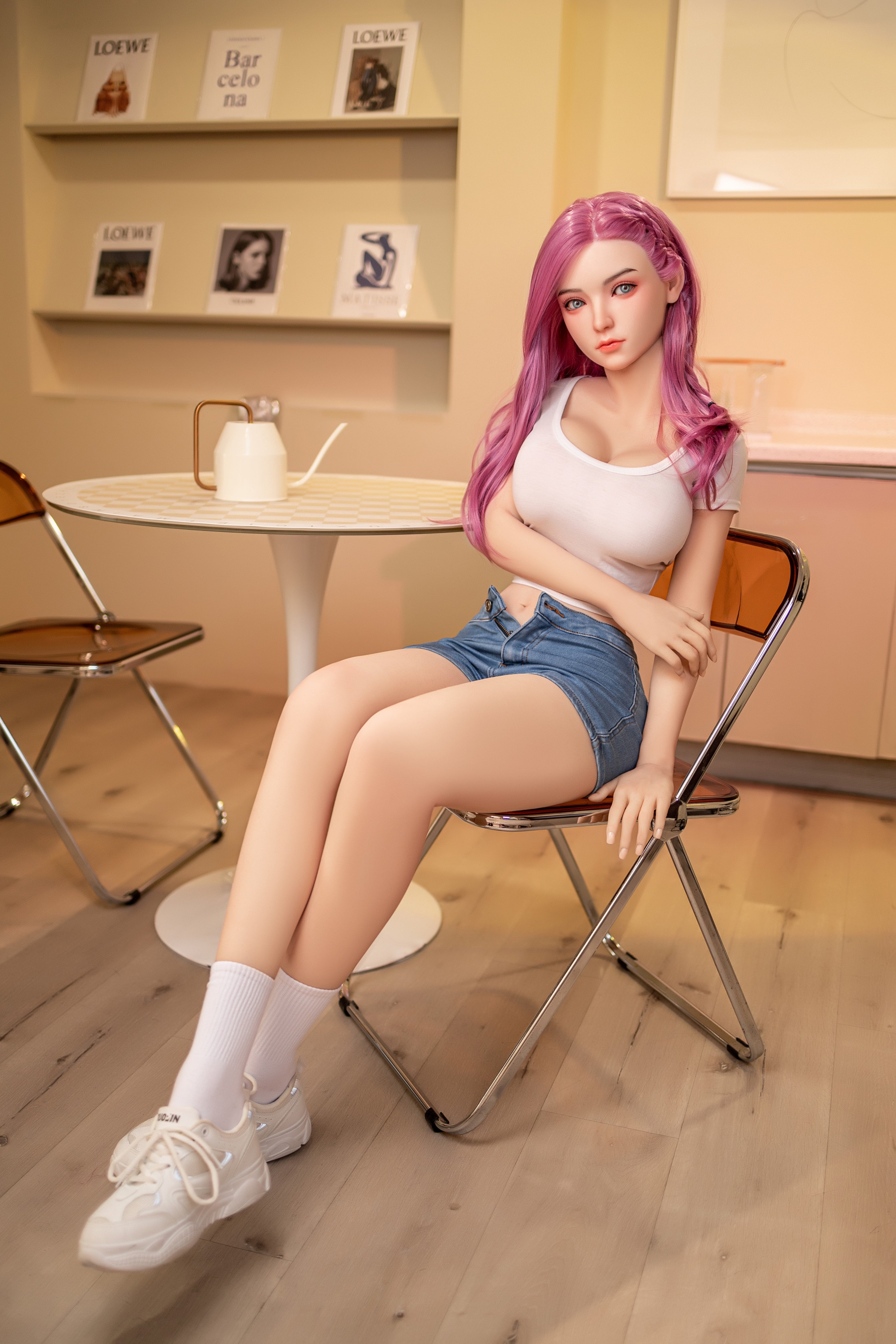 160cm/5ft3 E-cup Silicone Head TPE Body Sex Doll – Miaura