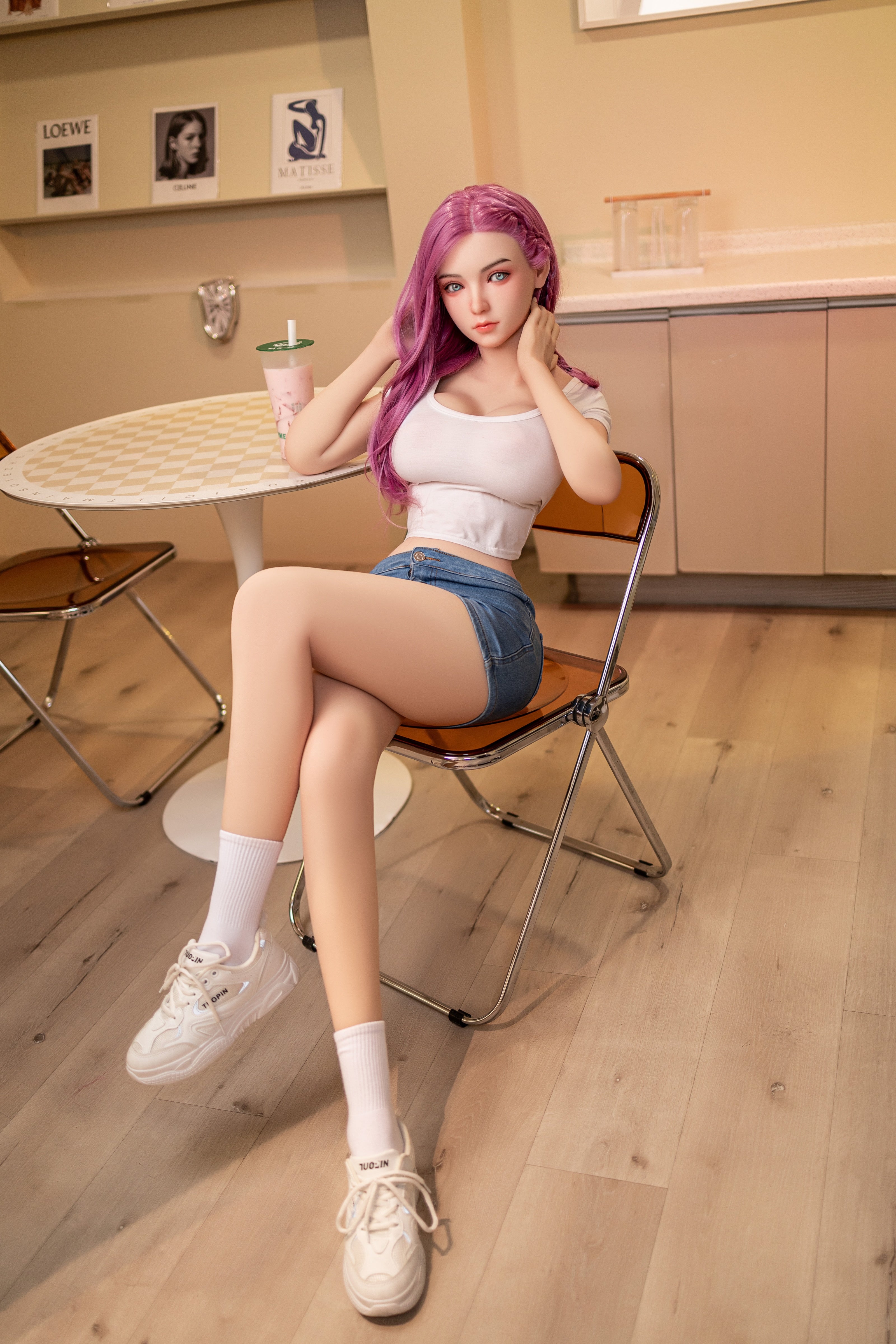 160cm/5ft3 E-cup Silicone Head TPE Body Sex Doll – Miaura