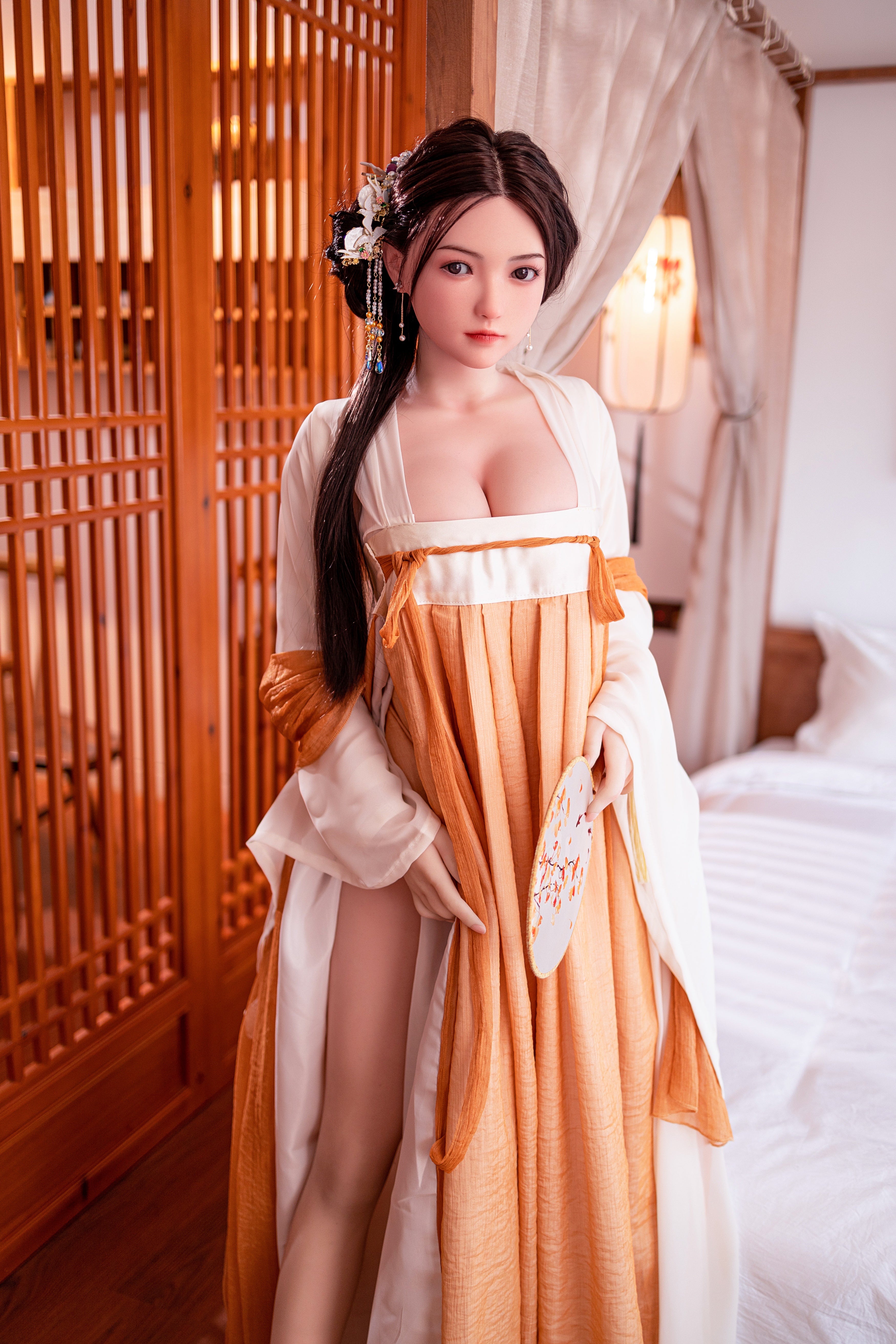 163cm/5ft3 F-cup Silicone Sex Doll – Etta