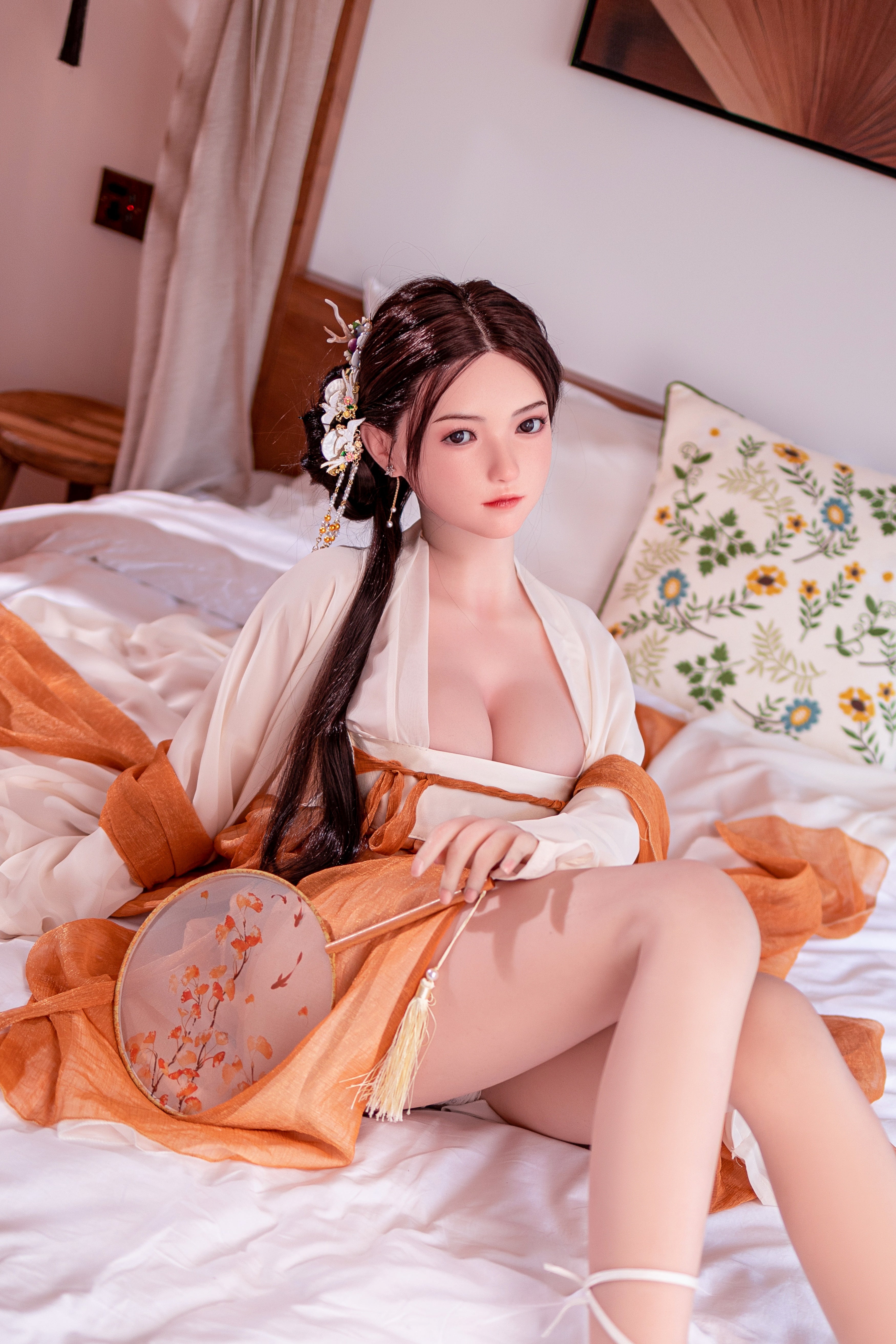 163cm/5ft3 F-cup Silicone Sex Doll – Etta