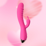 Powerful 10-Speed Heating Rabbit Dual-Head Vibrator