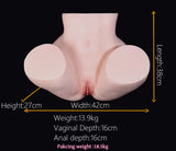 38cm/1ft3 Silicone Sex Doll Torso