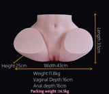 33cm/1ft1 Silicone Sex Doll Torso