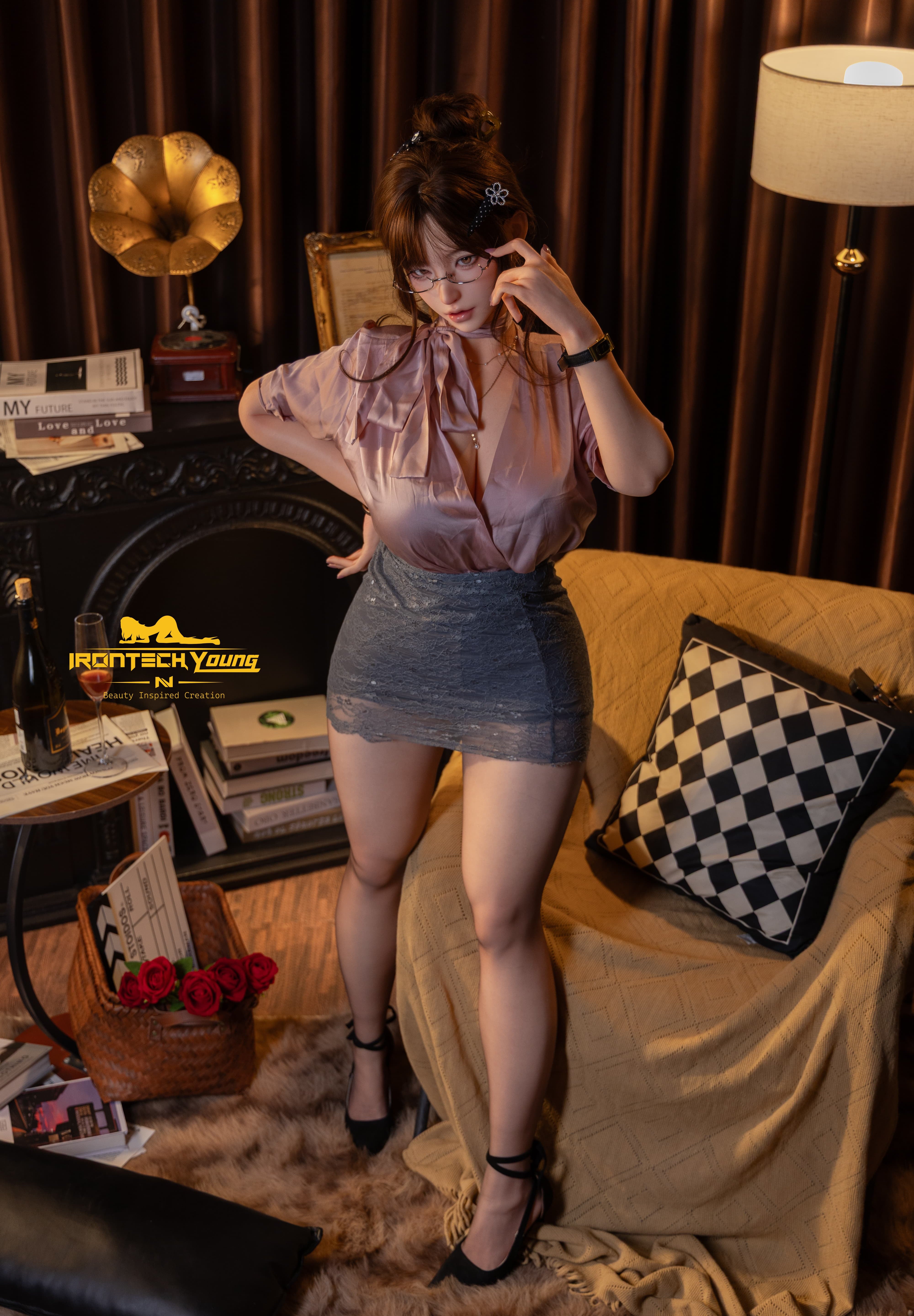 165cm/5ft5 F-cup Silicone Sex Doll – Sia