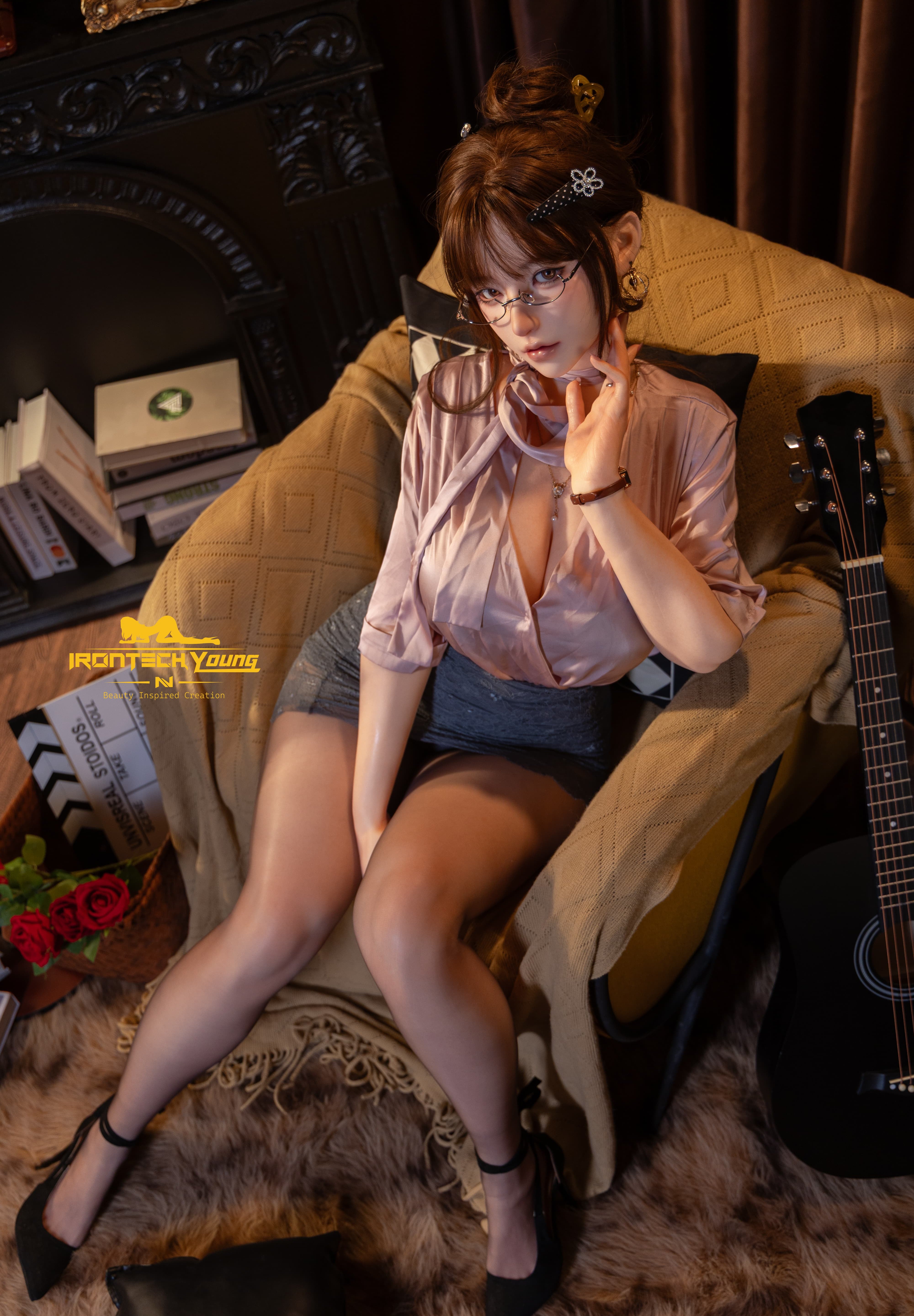 165cm/5ft5 F-cup Silicone Sex Doll – Sia
