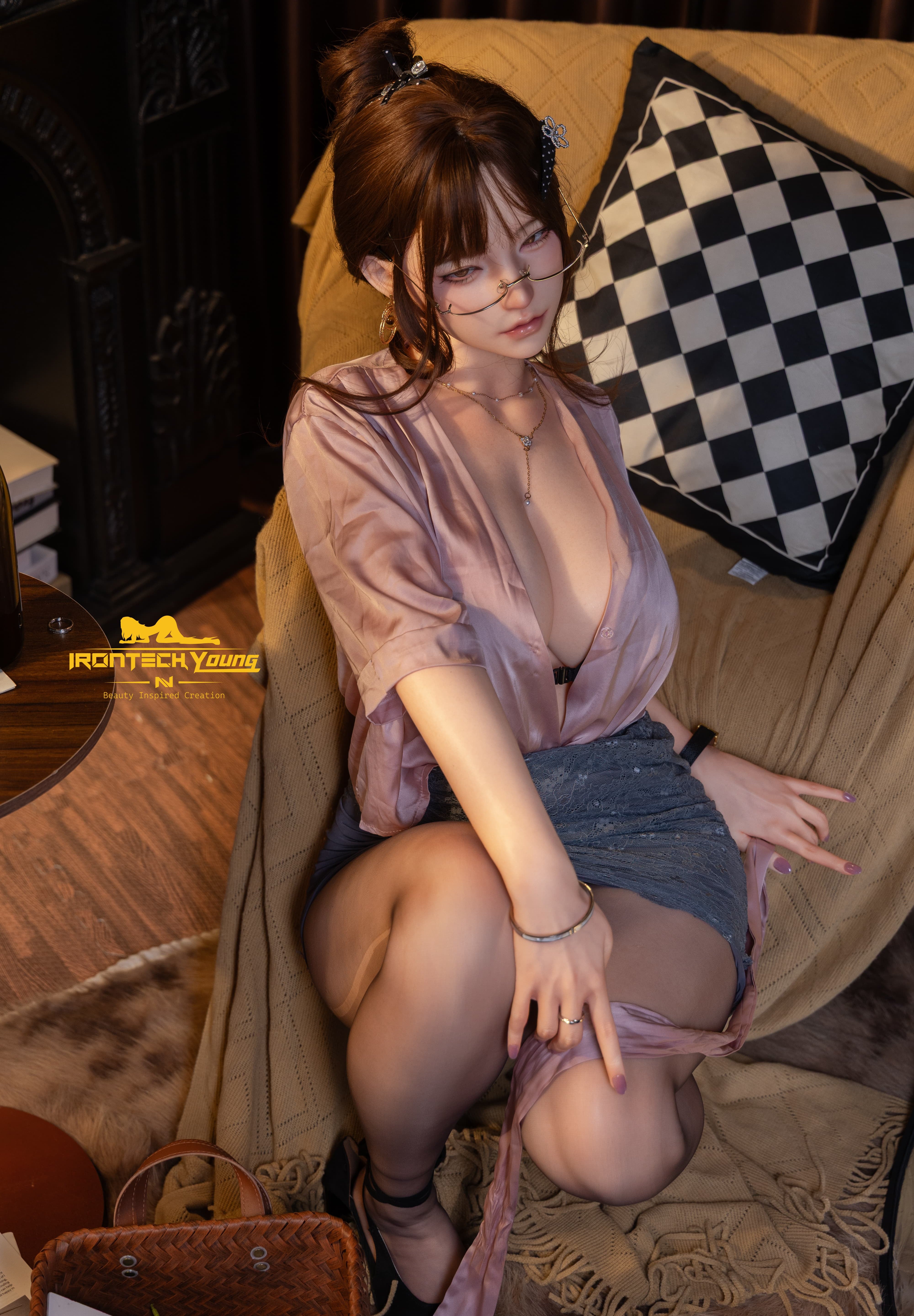 165cm/5ft5 F-cup Silicone Sex Doll – Sia