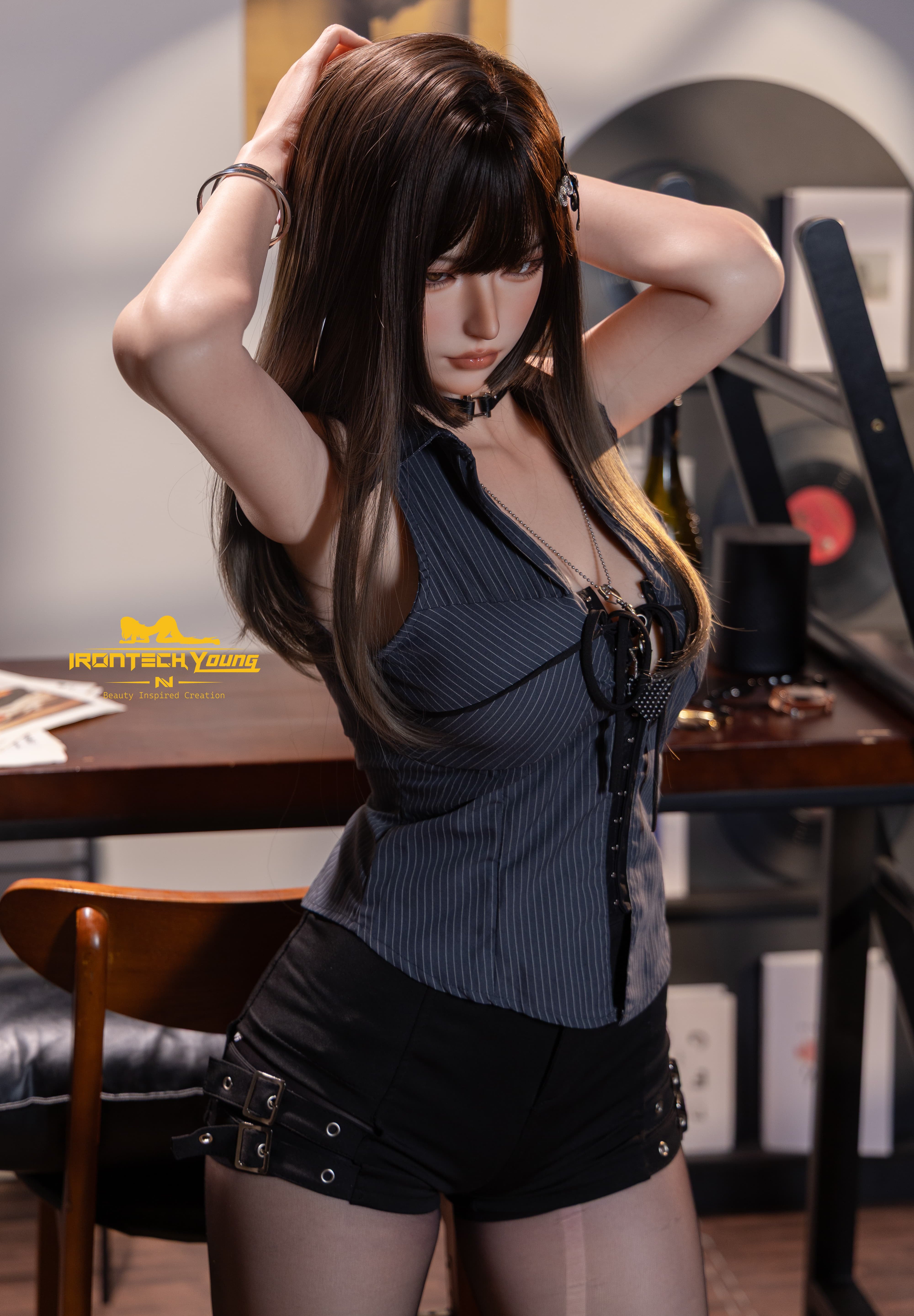 166cm/5ft5 D-cup Silicone Sex Doll – Kiri