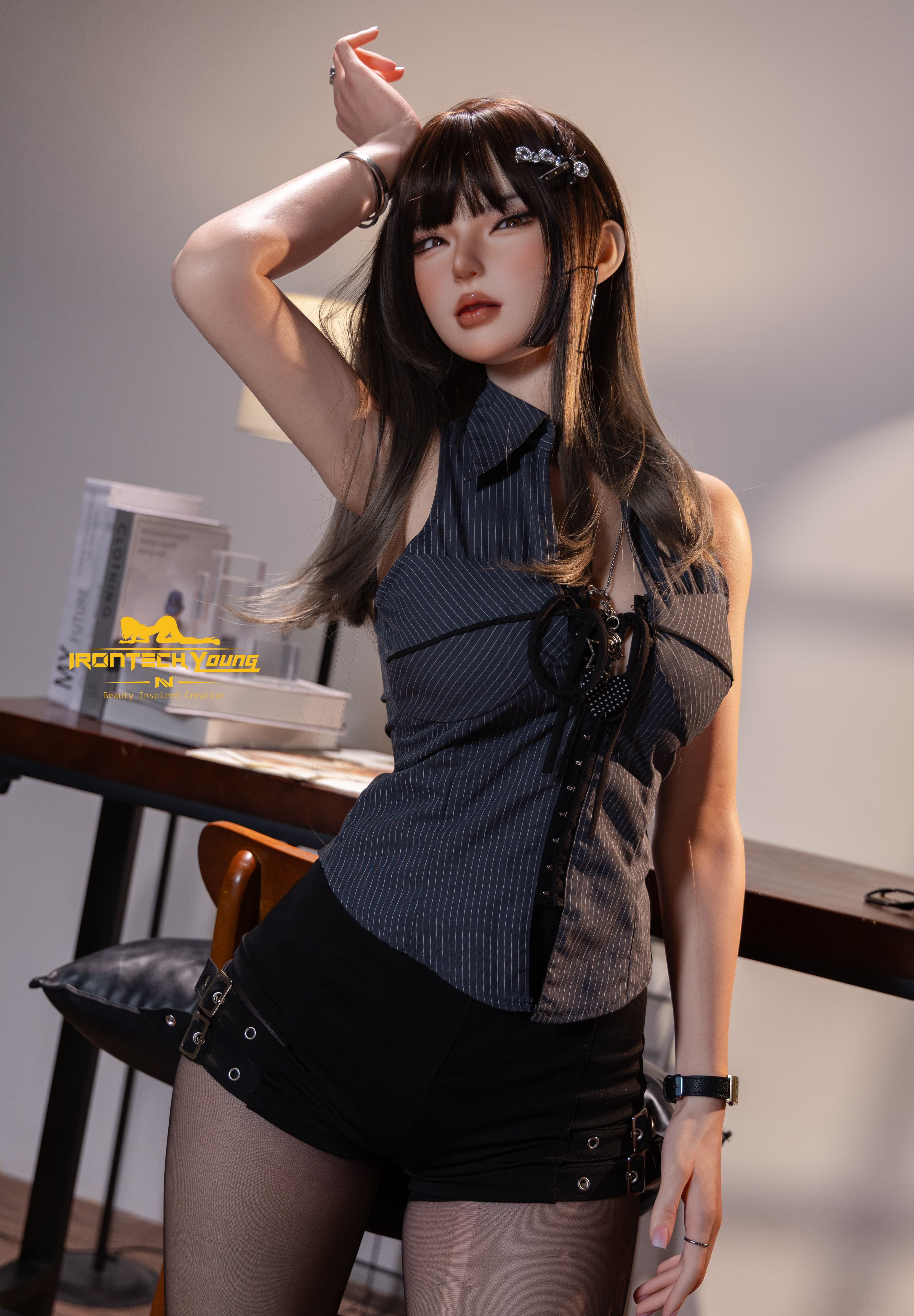 166cm/5ft5 D-cup Silicone Sex Doll – Kiri