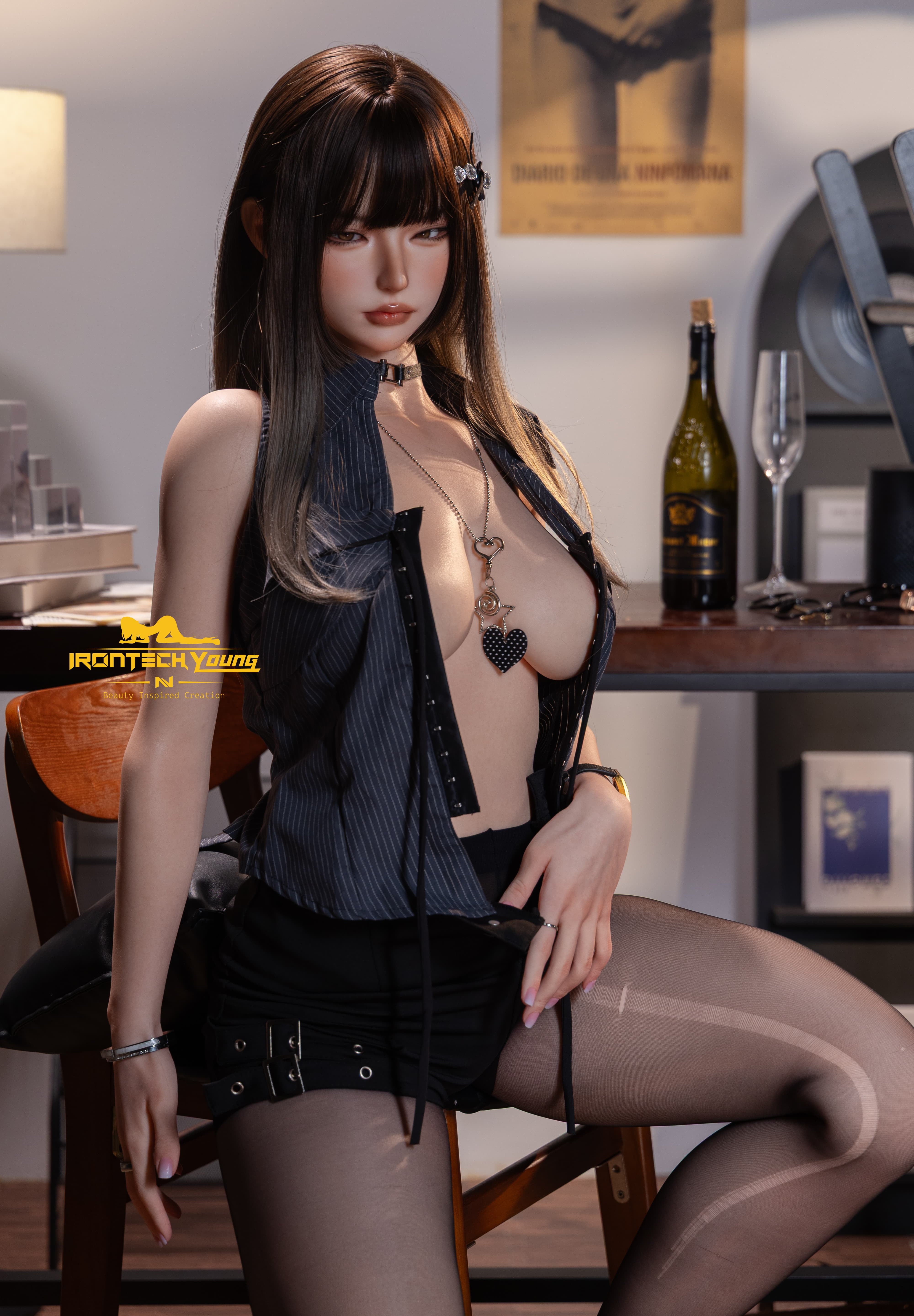 166cm/5ft5 D-cup Silicone Sex Doll – Kiri