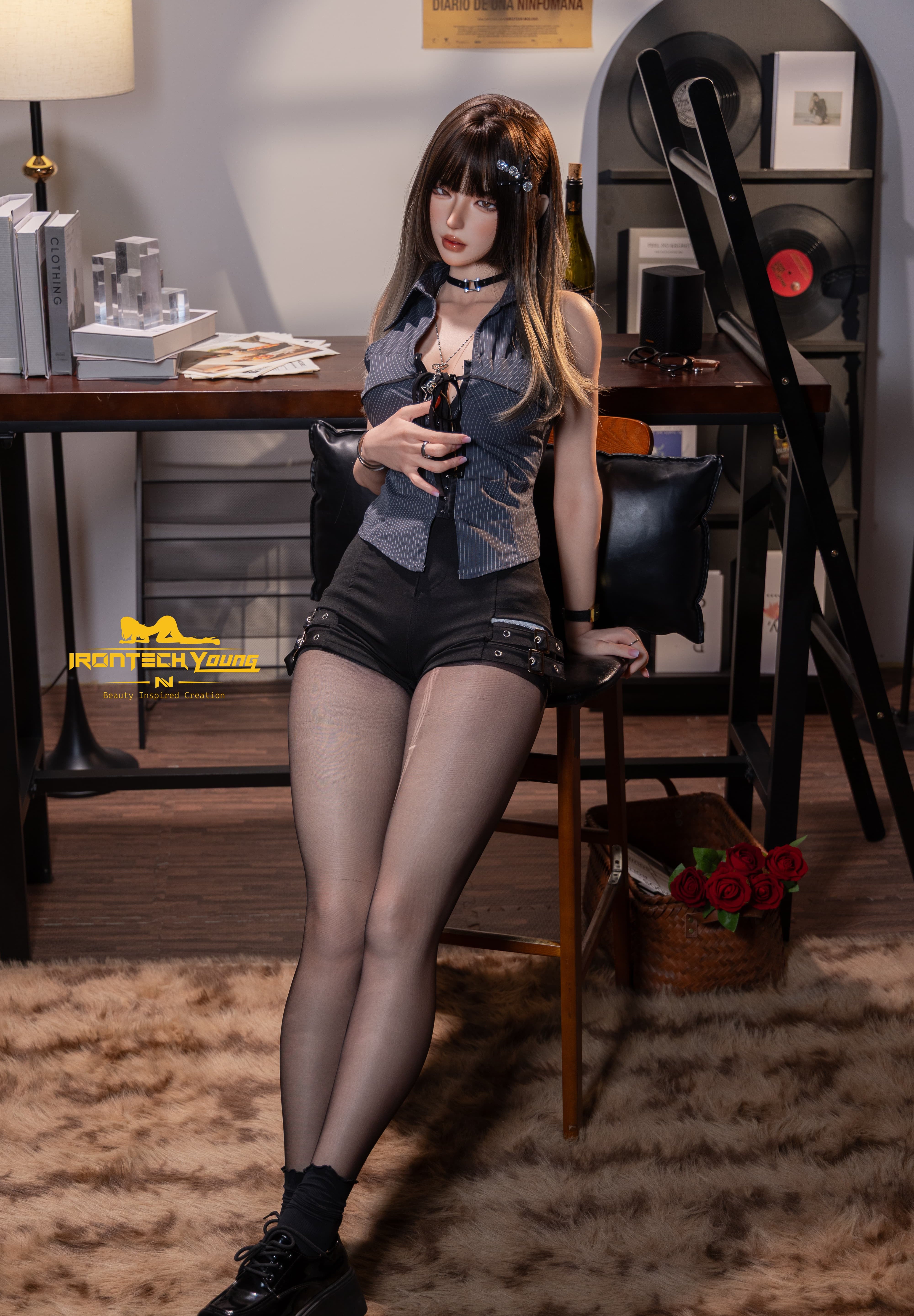 166cm/5ft5 D-cup Silicone Sex Doll – Kiri