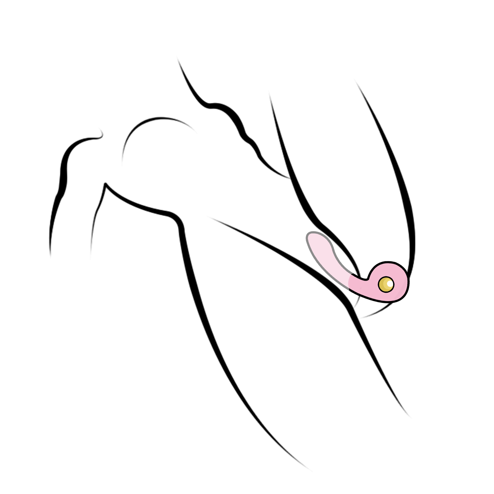 Double Snail Wearable 10-Mode Vibrating Rod