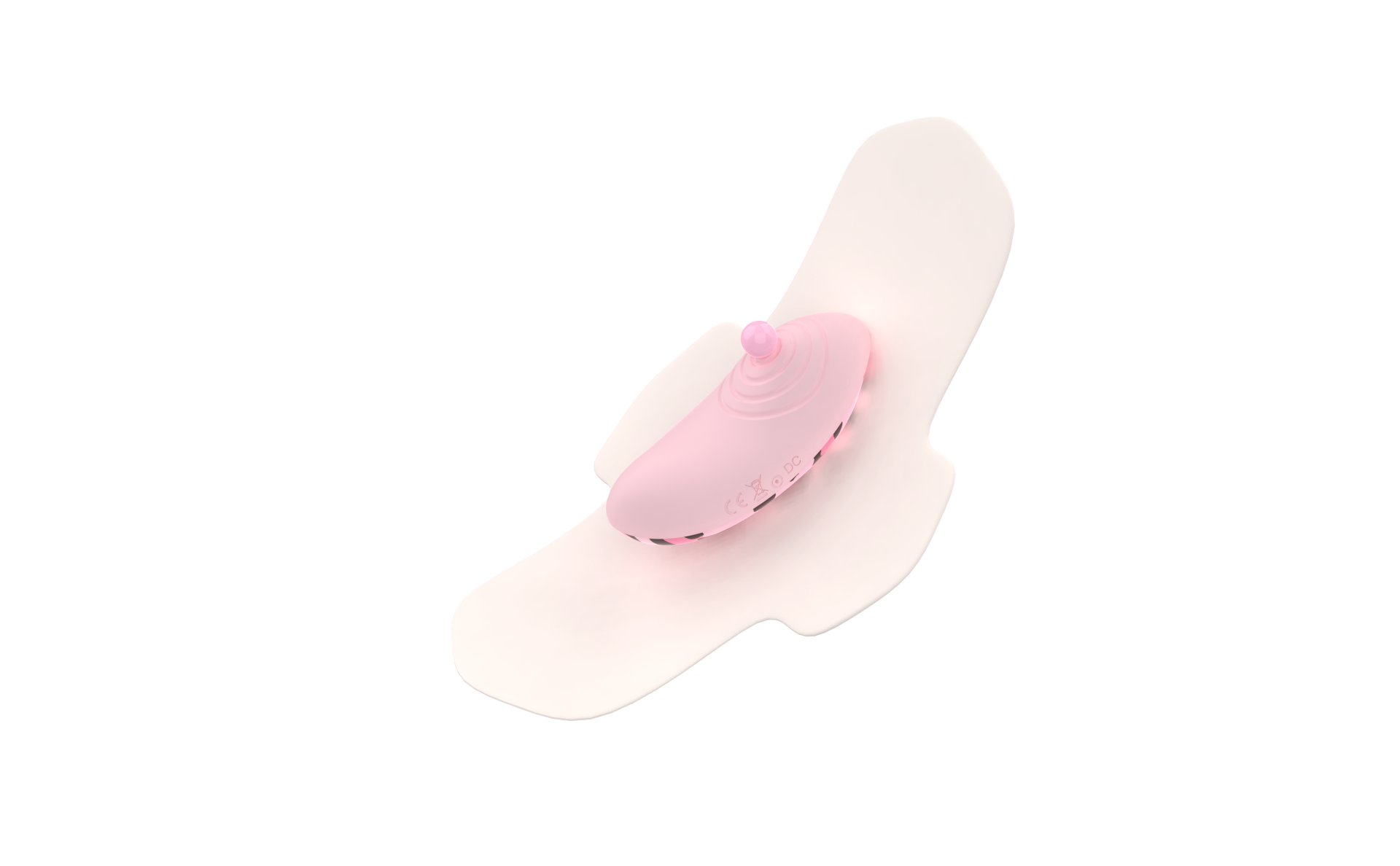 Wearable 10-Mode Thrusting Vibrator with Dual-Area Stimulation