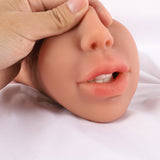 Sex toy masturbator, pocket pussy 3‑in‑1, oral, vaginal and anal masturbator
