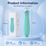 Dual-Head EMS Electric Pulse Vibrator with 3 Modes