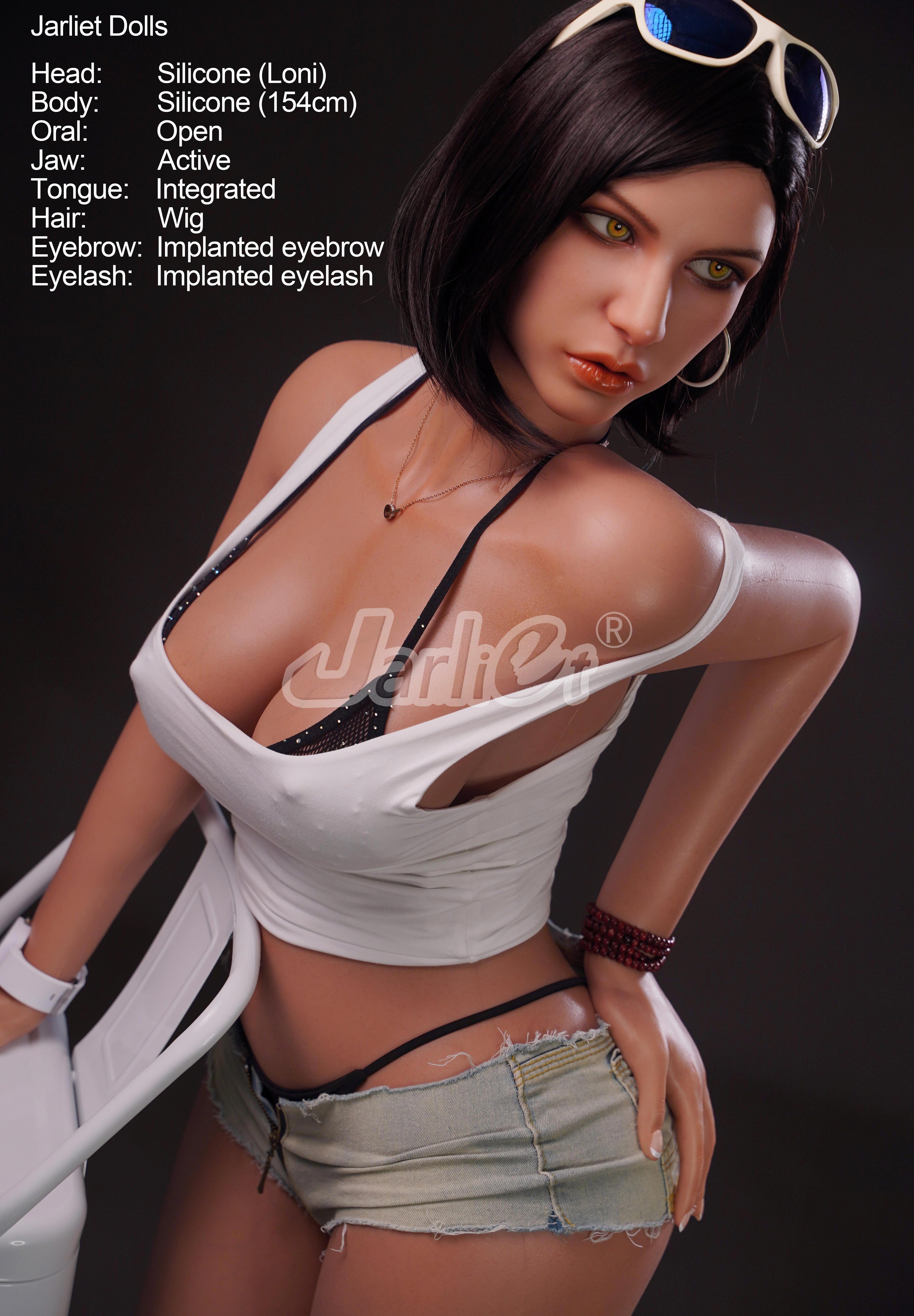 154cm/5ft1 E-cup Silicone Sex Doll – Arisa