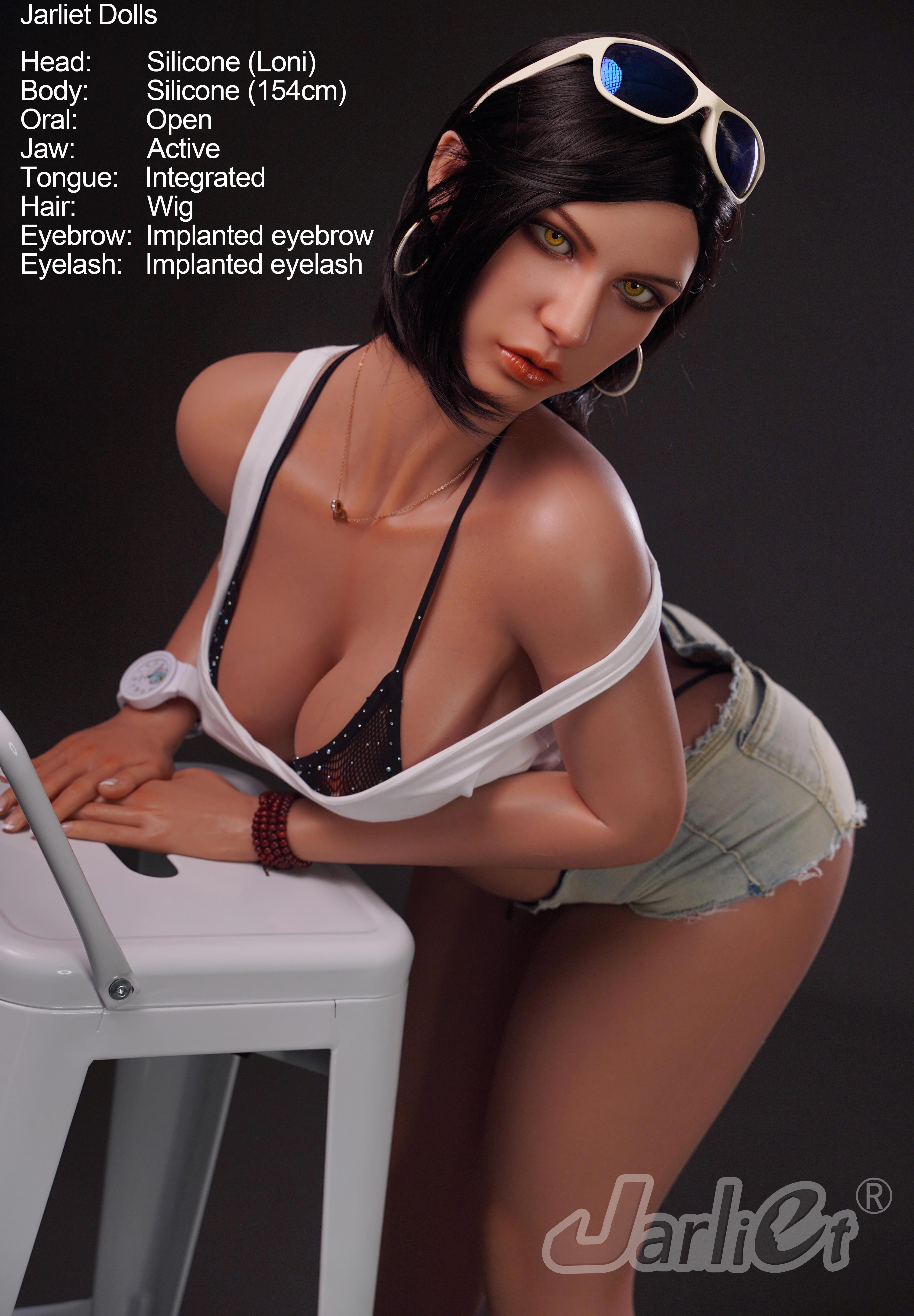 154cm/5ft1 E-cup Silicone Sex Doll – Arisa