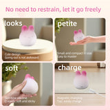 Bunny Pressure-Sensing Vibrator Magnetic Charging IPX6 10 Modes