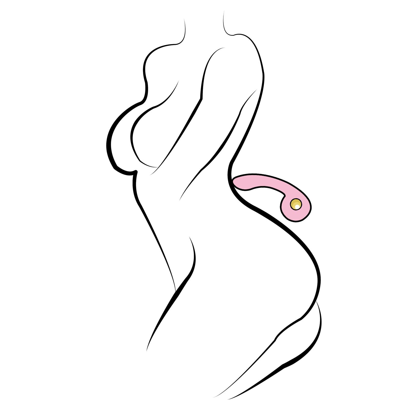 Double Snail Wearable 10-Mode Vibrating Rod