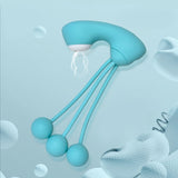 Silicone Multiple Vibrating Beads Suction Stimulator