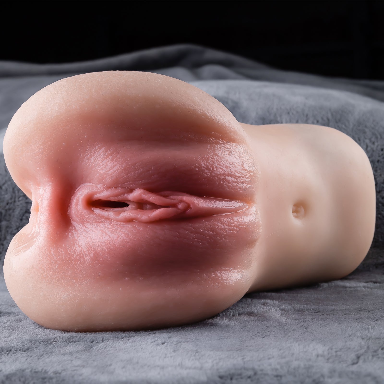 3‑in‑1 masturbator, pocket pussy, vaginal, anal, oral sex toy, realistic